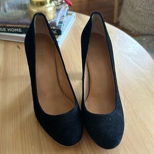 J.crew suede heels